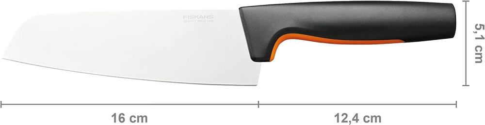 Fiskars Santoku Kochmesser 29 cm Japanischer Edelstahl - Neu