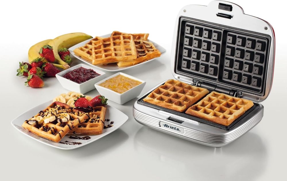 Rot Ariete Waffeleisen Partytime Antihaft - B Ware