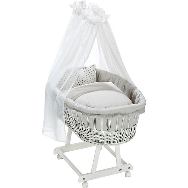 Alvi Stubenwagengarnitur Birthe 3tlg. Aqua Dot - B Ware