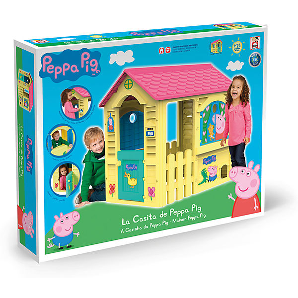 Educa 12849314 Peppa Pig House pink/gelb - B Ware