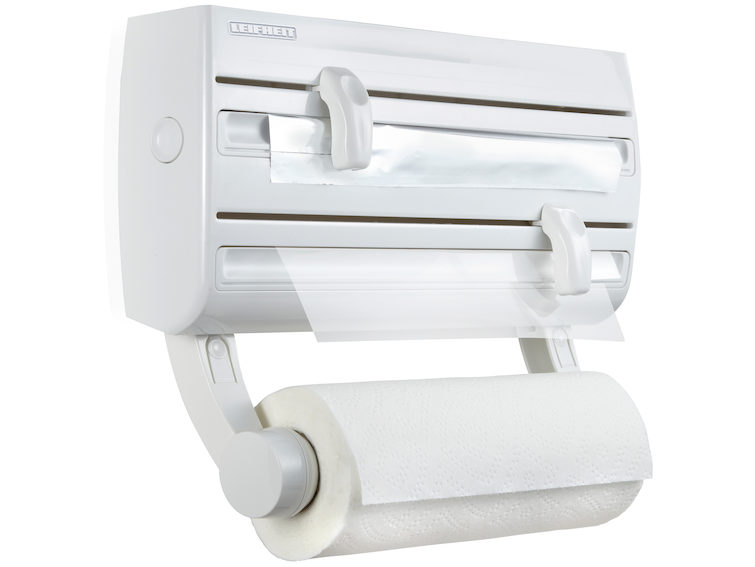 Leifheit Wandrollenhalter Parat F2 ComfortLine-Serie für insgesamt 3 Rollen
