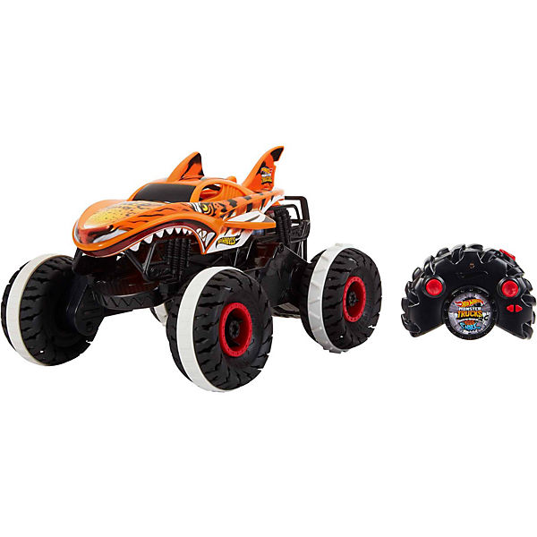 Hot Wheels Ferngesteuertes Monster Truck Tiger Shark 1:15 - B Ware