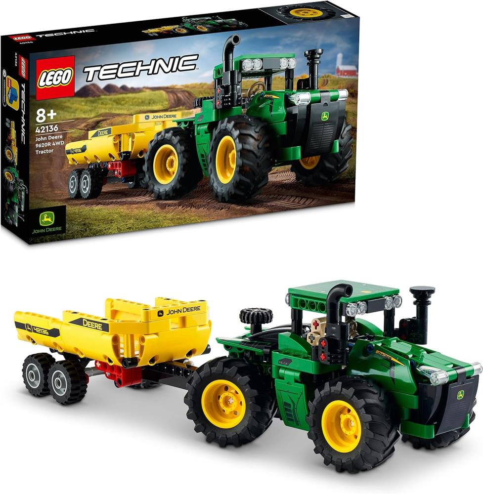 LEGO® Technic 42136 John Deere 9620R 4WD Traktor, B- Ware