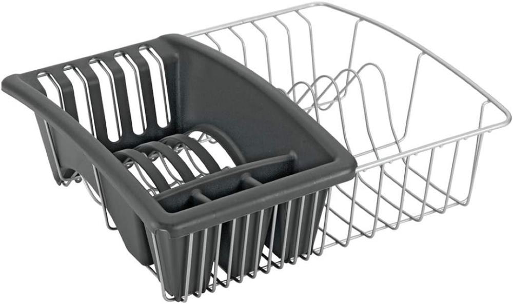 Metaltex 325025068 Spülkorb 32 x 52 x 11 cm mit Bestecksammler Aquatex Polytherm