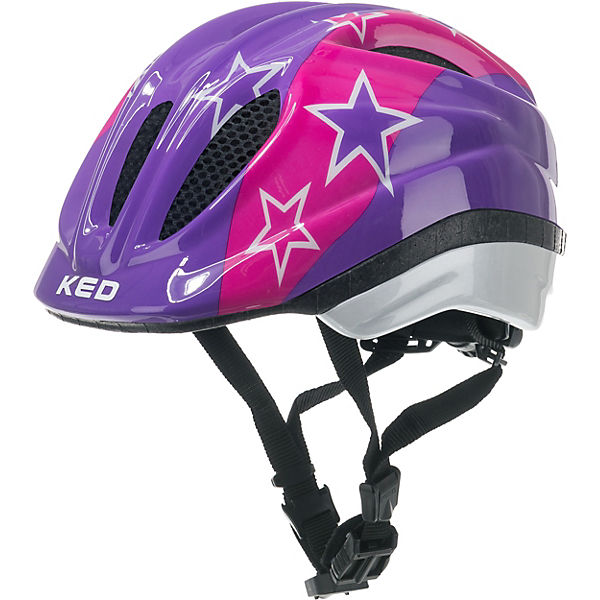 Fahrradhelm KED Meggy II Trend S lilac stars Gr. 46-51 cm