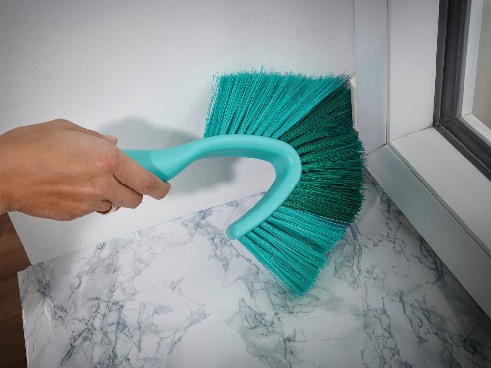 Leifheit Wand und Deckenbesen Dusty Handgerät für eine effektive Reinigung - mit Click System
