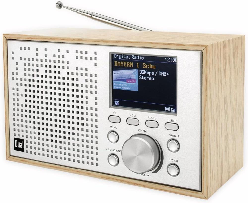 Dual Tischradio DAB+, UKW Bluetooth®, DAB+, UKW Weckfunktion DCR 100 - B Ware