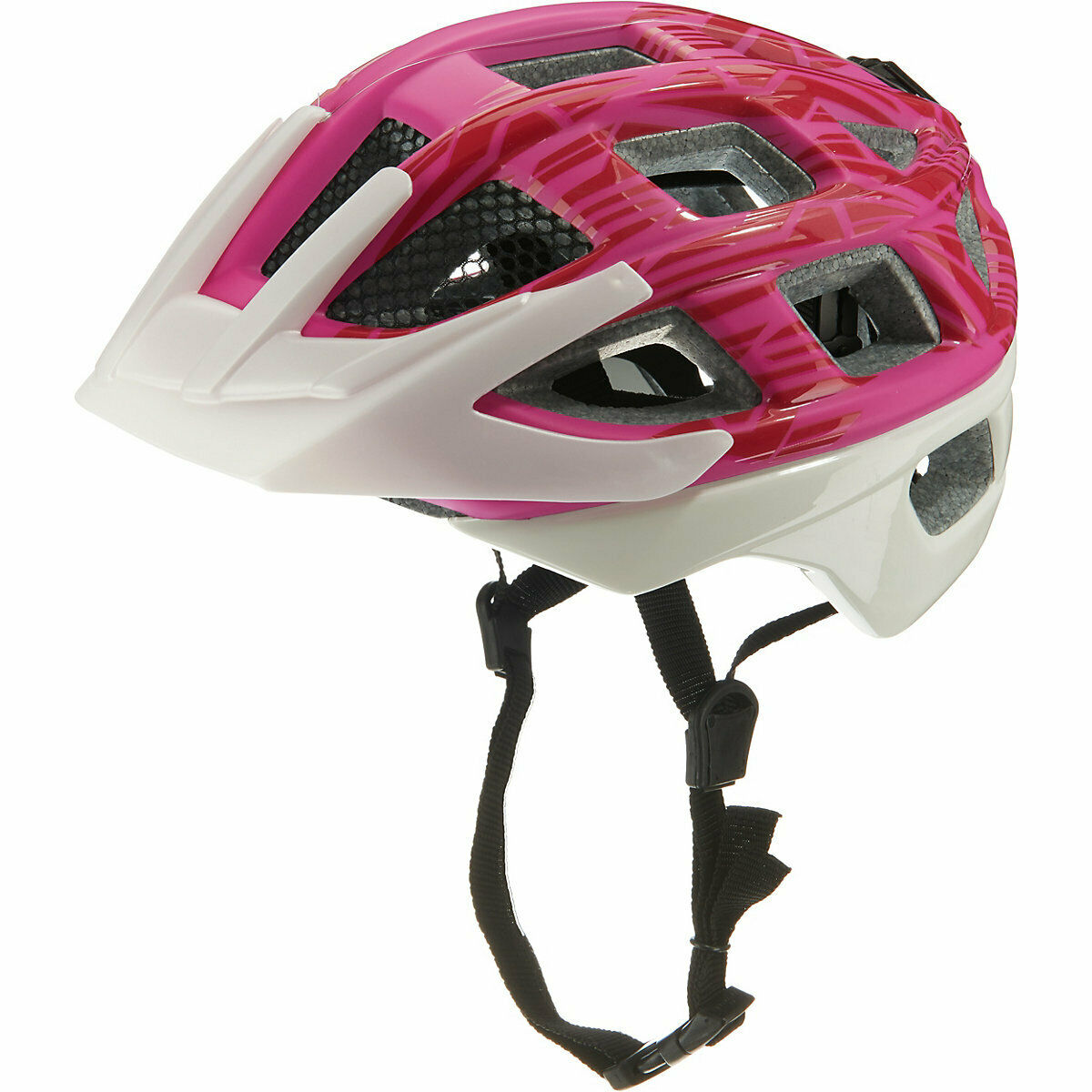KED Fahrradhelm Kailu pink-weiß Gr.49-53 cm