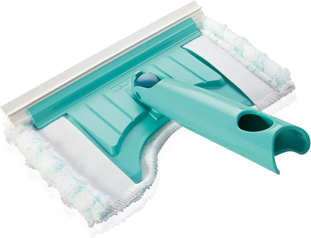 LEIFHEIT Badwischer Bath Cleaner mit 360°-Drehgelenk und Mikrofaser Bezug