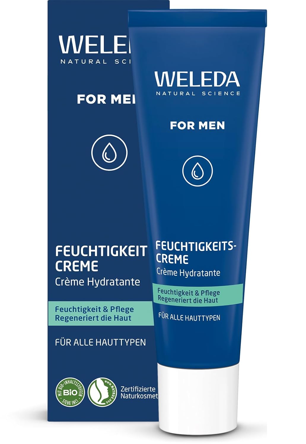 WELEDA Feuchtigkeitscreme Bio FOR MEN Naturkosmetik - 30ml