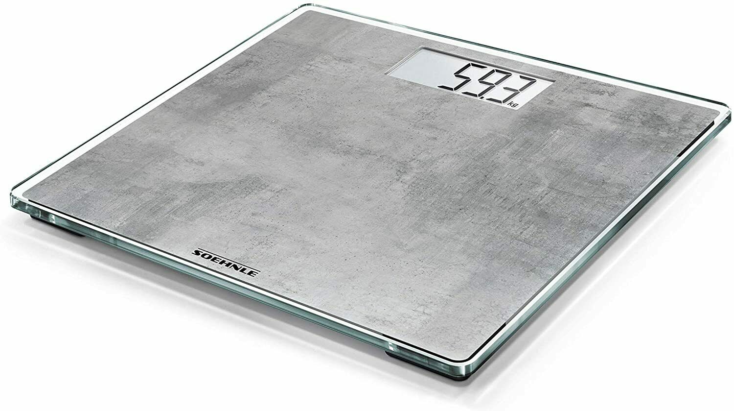 Personenwaage SOEHNLE - digitale Glaswaage Style Sense Compact 300 - OVP