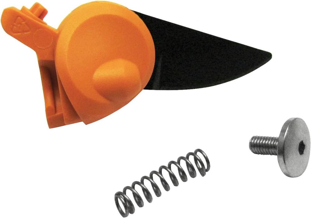 Fiskars Ersatz-Klinge, Feder u. Schraube f. PowerGear X Bypass Gartenschere PX92, Orange/Schwarz