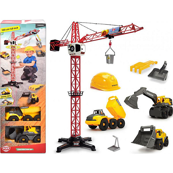 Dickie Toys Volvo Construction Set - B Ware