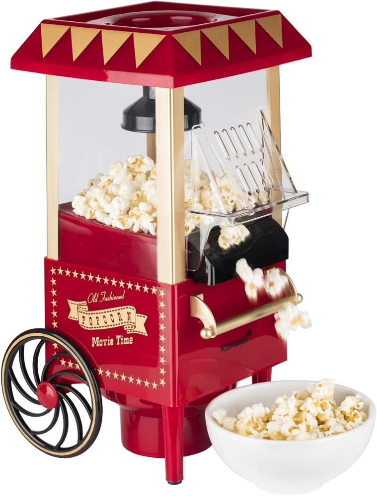 Korona Popcorn Maschine | Leistungsstarke 1200 Watt - B Ware