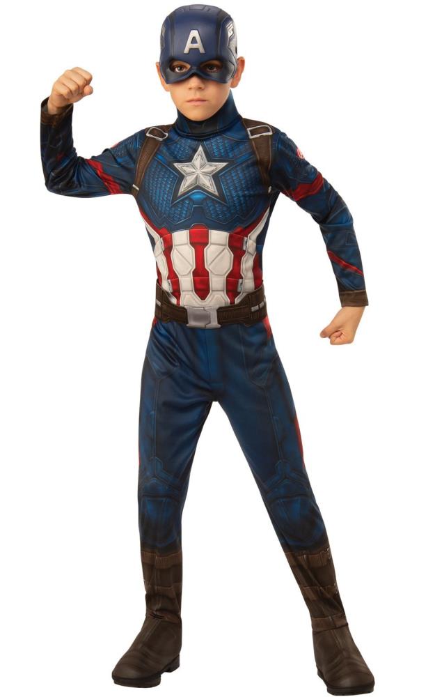 Kinderkostüm Captain America Avenger Gr. 104 - B Ware