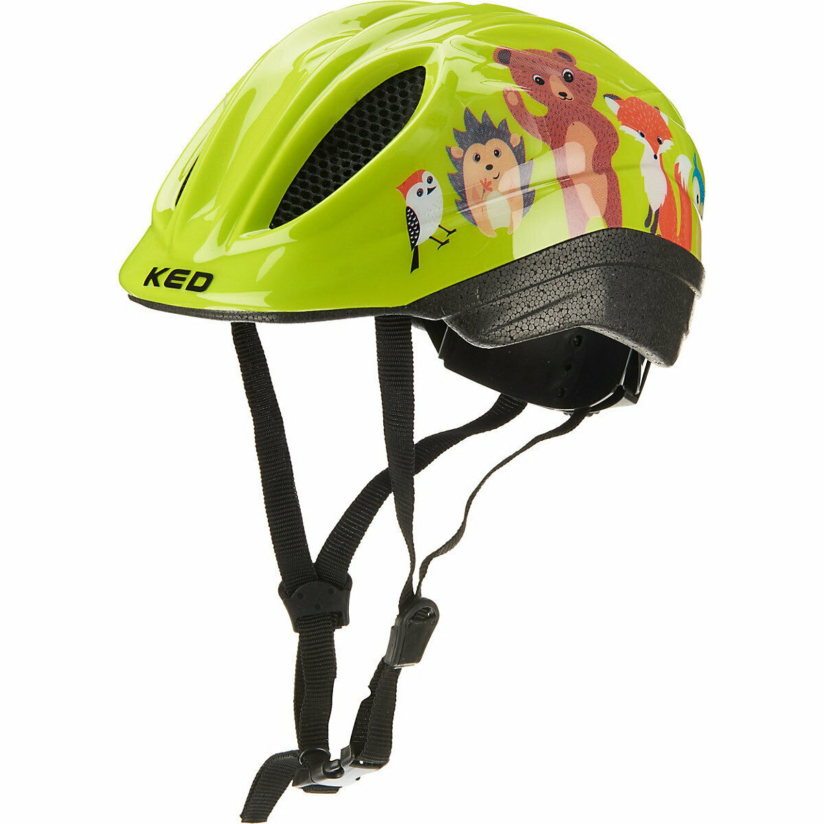 KED 4881313 Fahrradhelm Meggy Waldtiere grün Gr. 46-51 cm