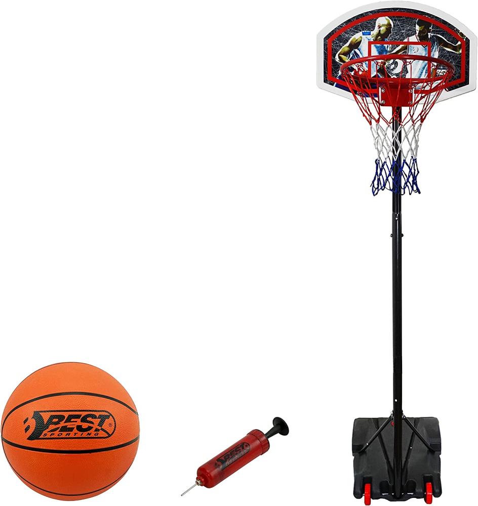 Best Sporting Basketballständer 165-205 cm Ball + Pumpe - B Ware