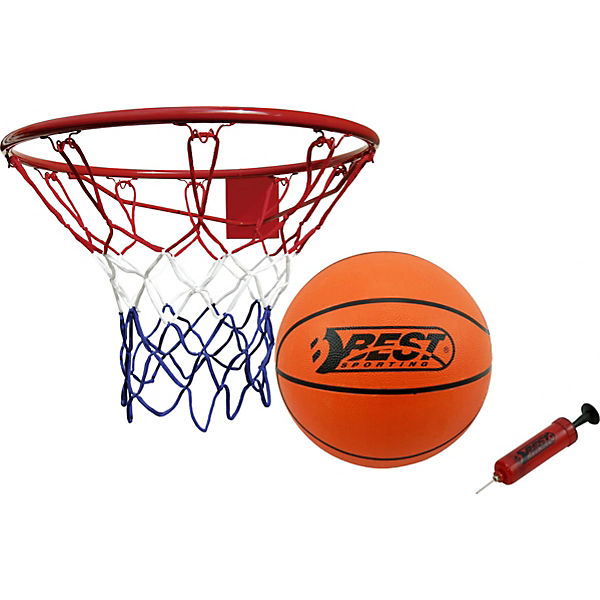Best Sporting Basketball-Set mit Ball + Pumpe - B Ware