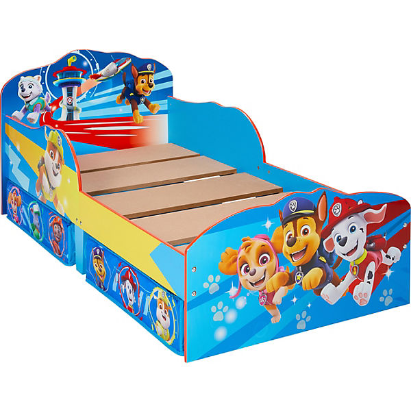 WORLDSAPART DV 509PTL Kinderbett mit 2 Ablageboxen mit Reißv
