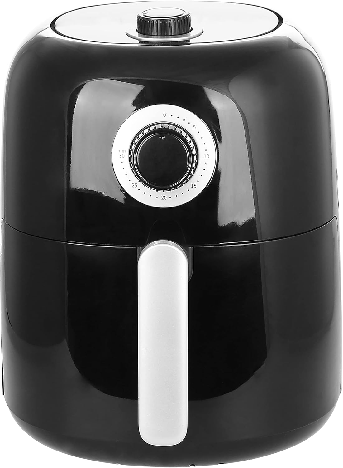 Schwarz Emerio Airfryer 3,4L Heißluftfritteuse