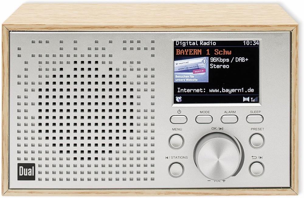 Dual Tischradio DAB+, UKW Bluetooth®, DAB+, UKW Weckfunktion DCR 100 - B Ware