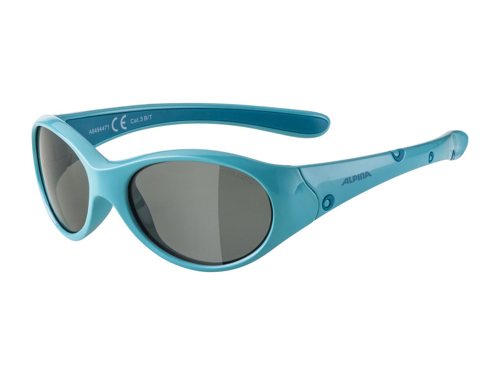 Alpina Sonnenbrille Kinder FLEXXY GIRL Türkis - B Ware