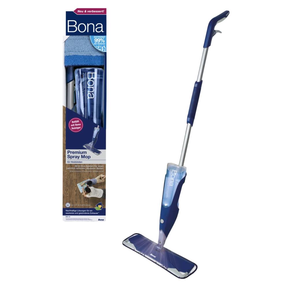 Bona Premium Spray Mop Holzböden mit 850 ml Kartusche