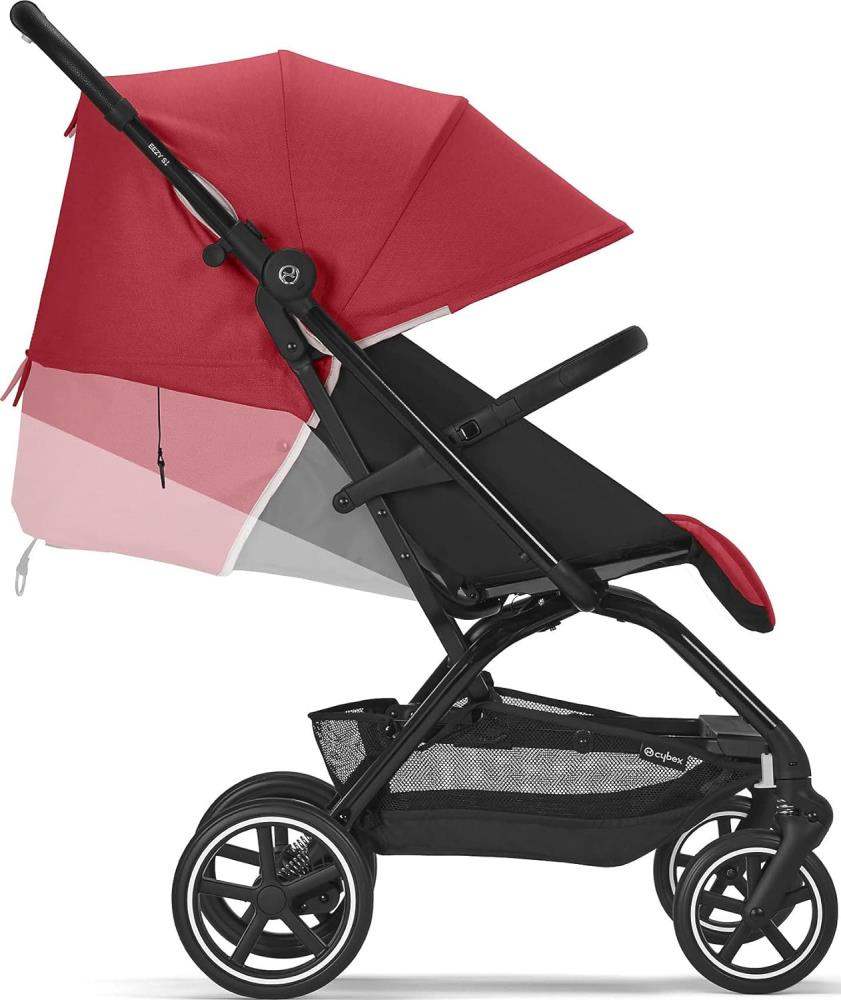 CYBEX Buggy Kinderwagen EEZY S+ 2, Hibiscus rot - B Ware