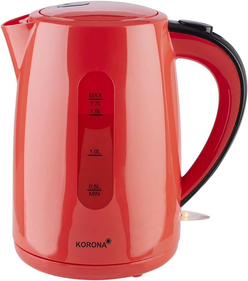 Korona Wasserkocher 20132 - 1,7 Liter Volumen rot - B Ware