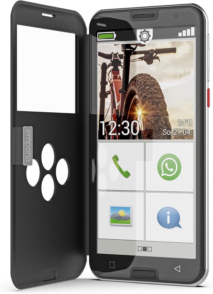 emporia SMART.5 | Seniorenhandy 4G VoLTE | Senioren Smartphone Android - B Ware