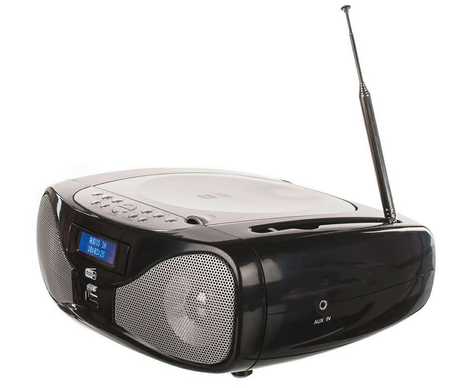 Dual DAB-P 160 Radio mit CD-Spieler in Schwarz - B Ware