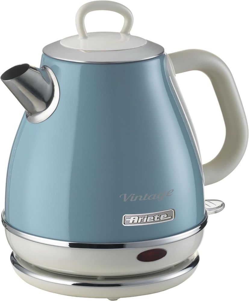 Ariete Vintage Wasserkocher 2868, Retro blau 1 L - B Ware Ariete Vintage Wasserkocher 2868, Retro blau 1 L - B Ware