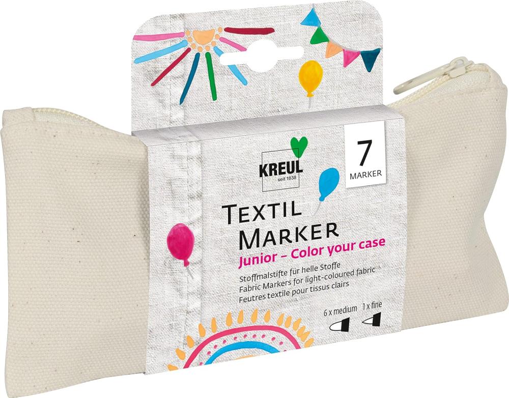 KREUL Textil-Marker Junior Set - B Ware
