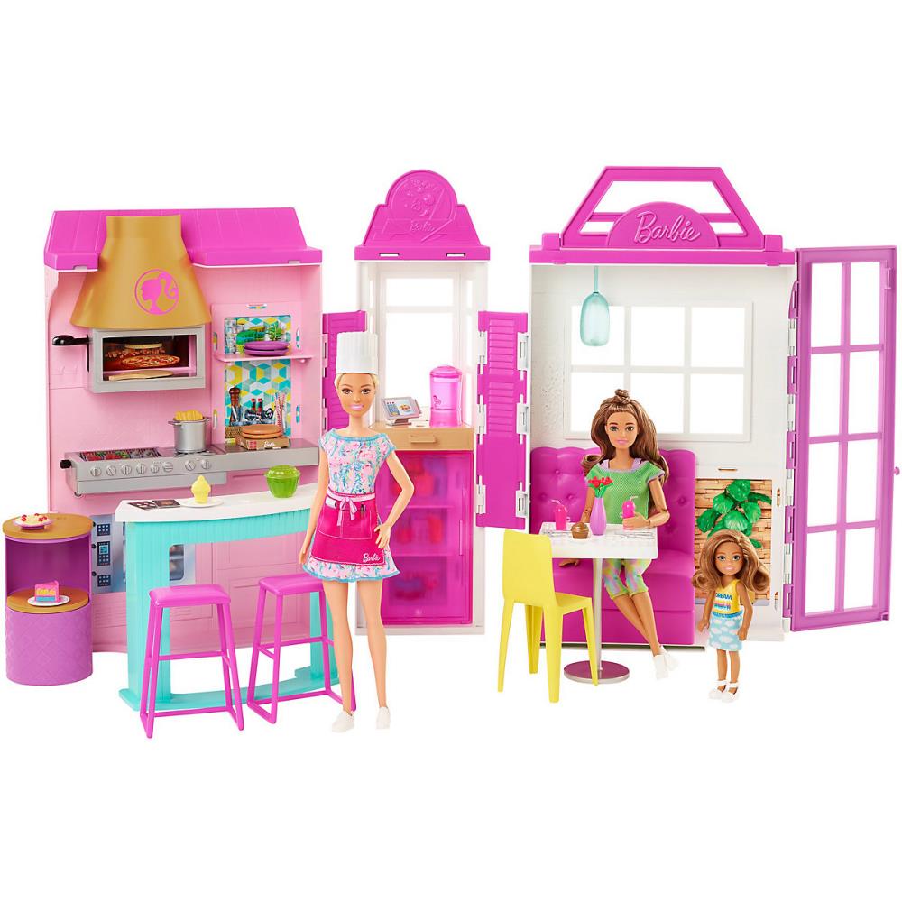 Mattel 2041099 Barbie Restaurant inkl. Puppe - B Ware