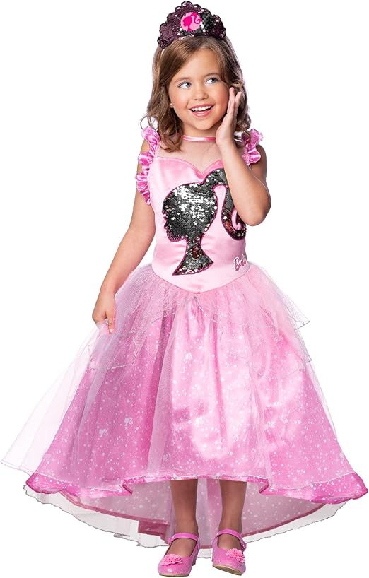 Rubies Kinderkostüm Barbie Princess Gr. 122/128 - B Ware