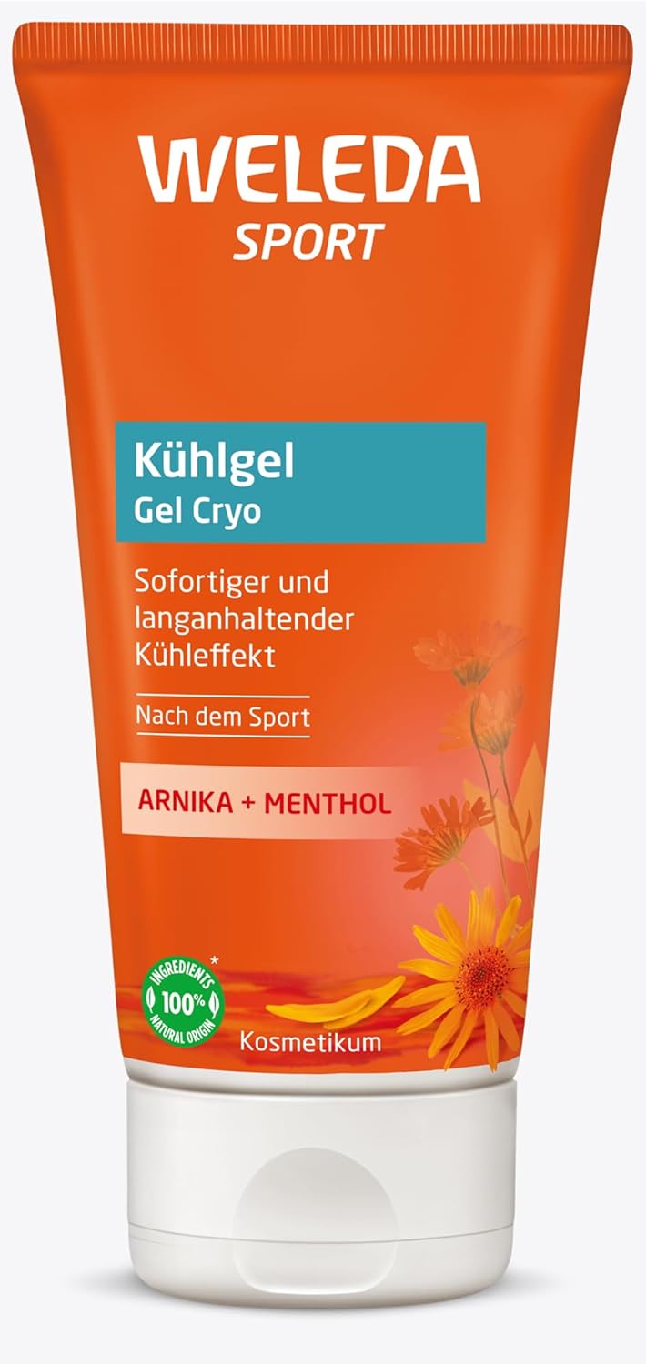 WELEDA Kühlgel Arnika Bio Sport -  Post Workout Köperpflege 100ml Naturkosmetik