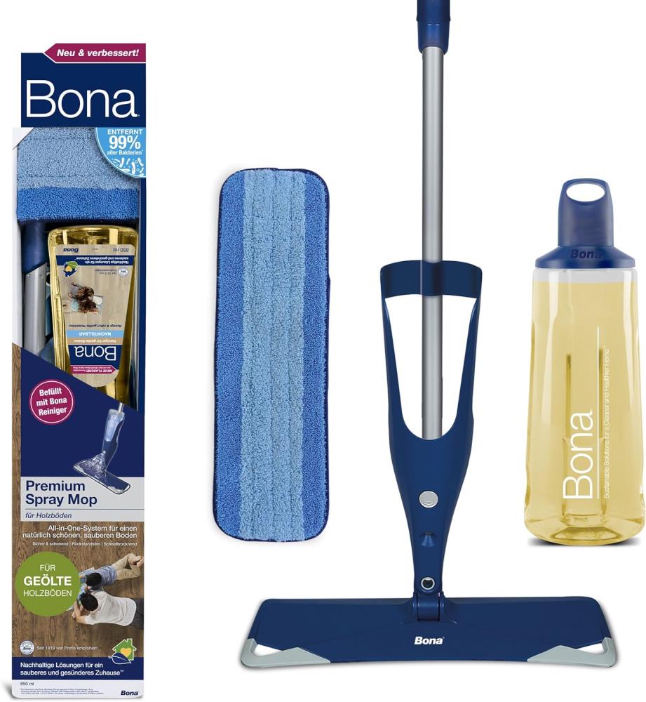 Bona Spraymop Holzböden Sprühwischer, Reinigungsgerät, für geölte Böden