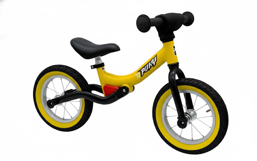 Laufrad PUKY LR Schwarz gelb mit Federung