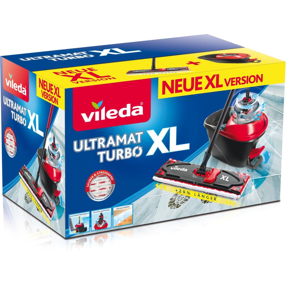 Vileda ULTRAMAX TURBO XL Box Komplettset mit Bezug -  B Ware