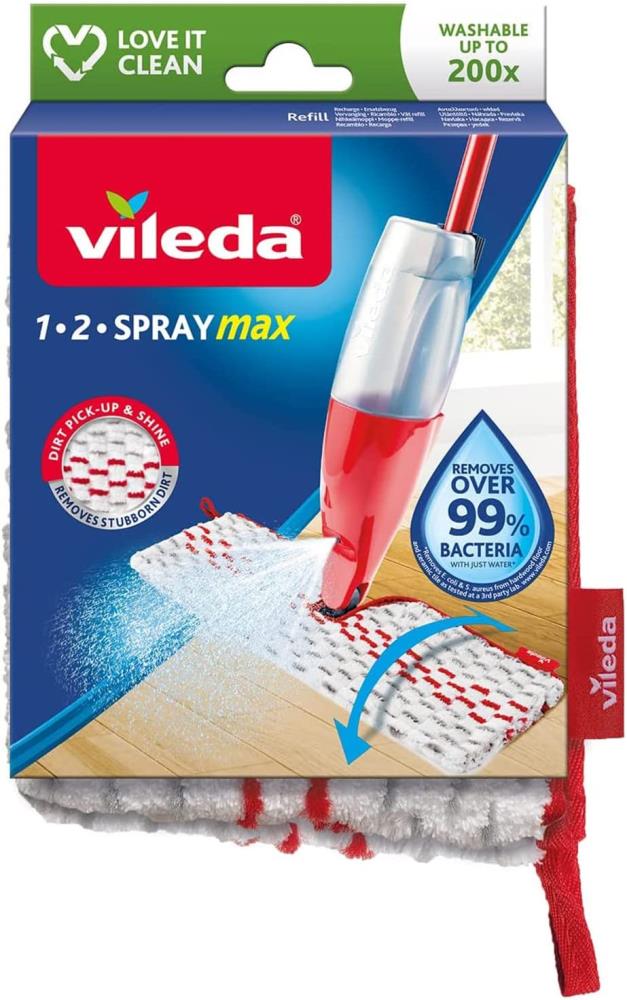 Vileda 99217 Ersatzbezug Spray & Clean Sprühwischer 1er Pack