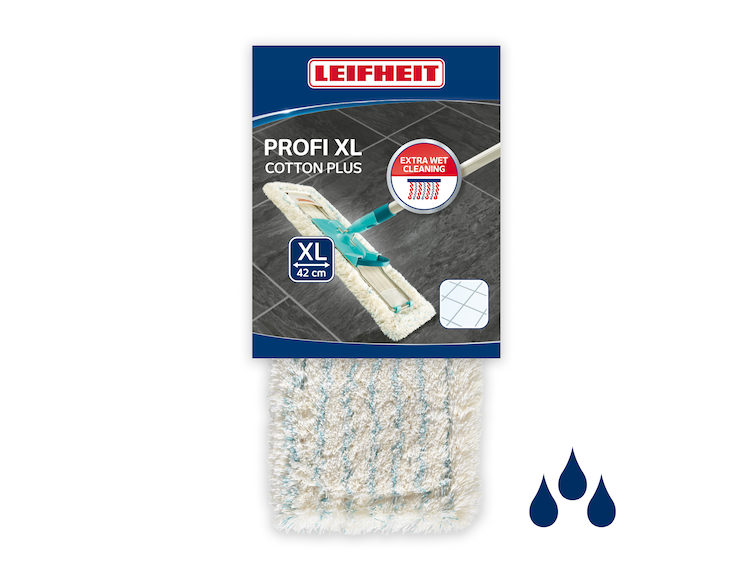 LEIFHEIT Wischbezug Profi XL cotton plus Ersatzbezug