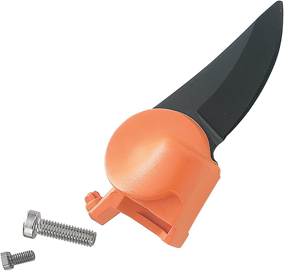 Original Fiskars Ersatzklinge inklusive Schraube, P94, Schwarz/Orange