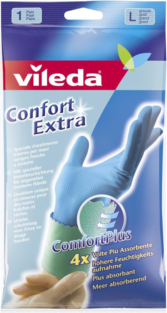 Vileda Haushaltshandschuhe, L (2er Pack)