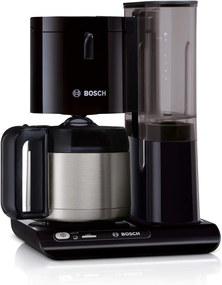 Bosch Filterkaffeemaschine Styline, Edelstahl-Thermokanne 1,1 L, für 8-12 Tassen - B Ware