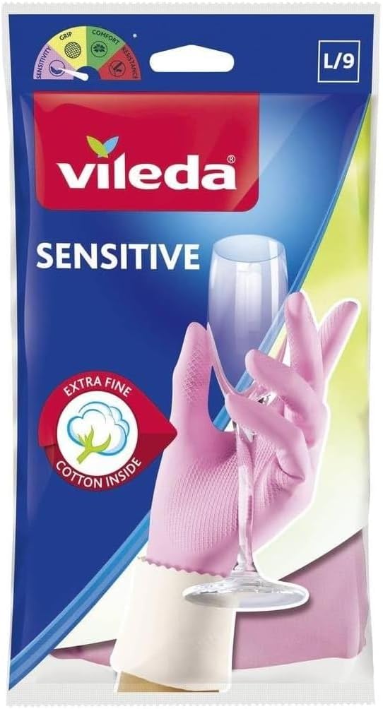 Vileda Handschuhe der Feine Sensitive Größe L