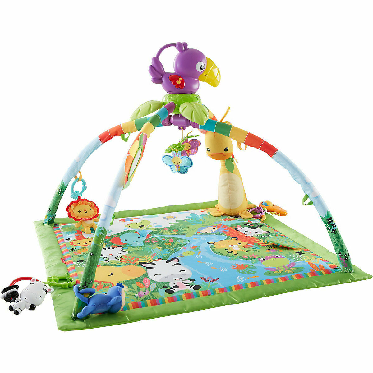 Fisher-Price 5117323 Rainforest Erlebnisdecke - B Ware