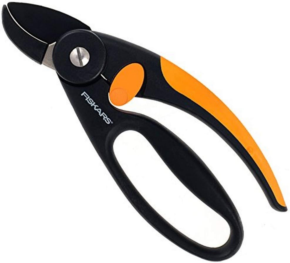 FISKARS P43 Amboss-Gartenschere 19cm
