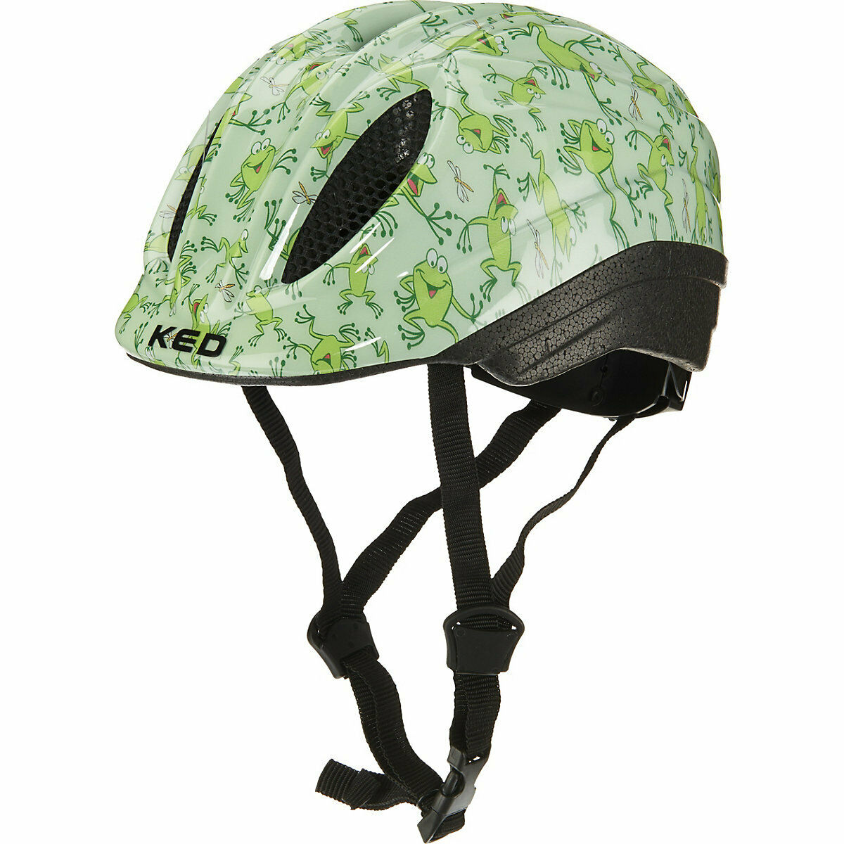 KED 7441791 - Fahrradhelm Meggy Frosch Gr. 49-55 cm