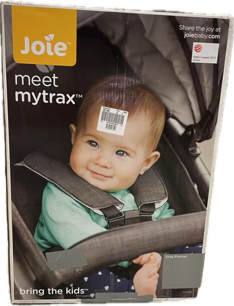 Joie Mytrax Sportwagen Kinderwagen Buggy ink. Regenverdeck Gray Flannel - B Ware