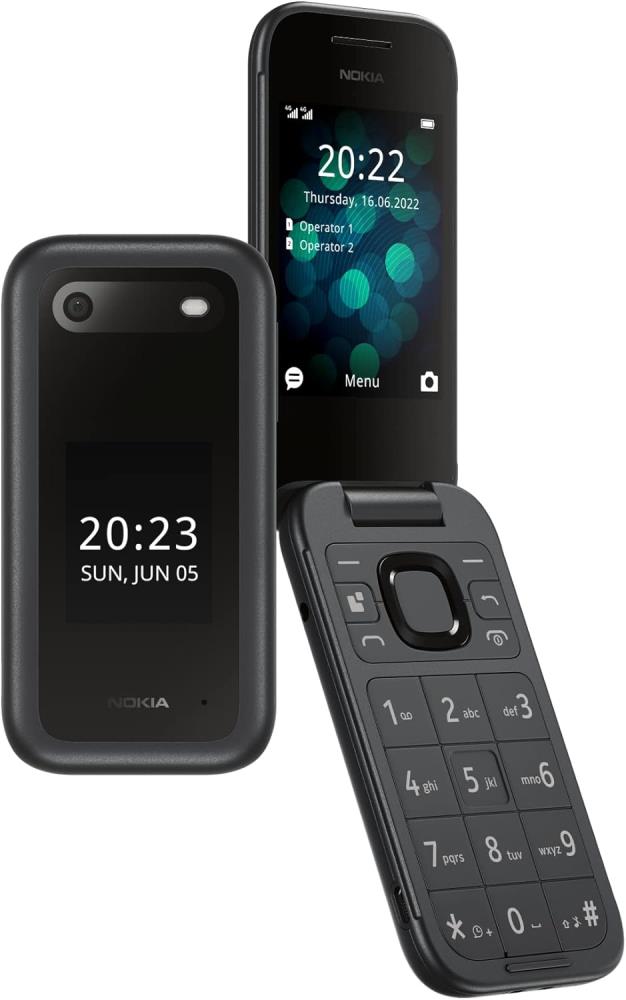 Nokia 2660 Flip Klapp-Handy Schwarz - B Ware